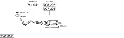 BOSAL SYS13390