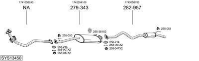 BOSAL SYS13450