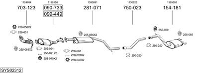 BOSAL SYS02312