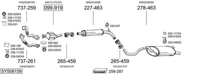 BOSAL SYS06159