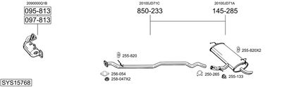 BOSAL SYS15768