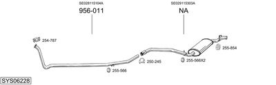 BOSAL SYS06228