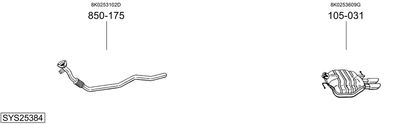 BOSAL SYS25384
