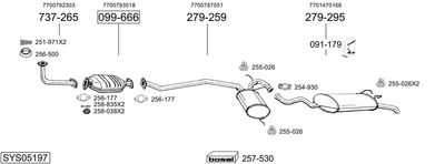 BOSAL SYS05197