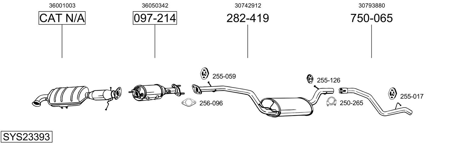 BOSAL SYS23393