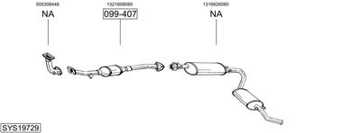 BOSAL SYS19729