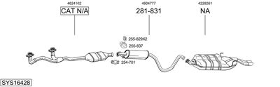 BOSAL SYS16428