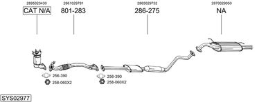 BOSAL SYS02977