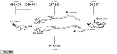 BOSAL SYS04913