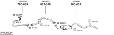 BOSAL SYS08955