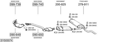 BOSAL SYS05574