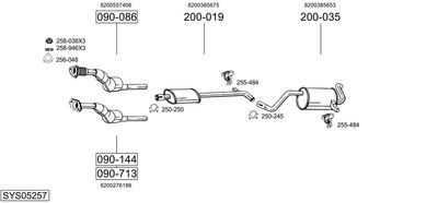 BOSAL SYS05257