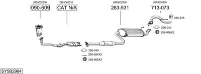 BOSAL SYS02964