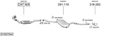 BOSAL SYS07044