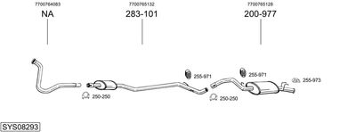 BOSAL SYS08293