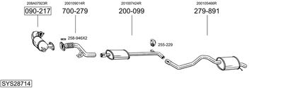 BOSAL SYS28714