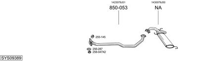 BOSAL SYS09389