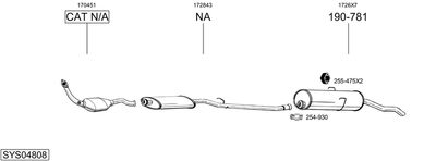 BOSAL SYS04808