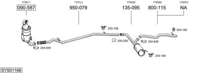 BOSAL SYS01168
