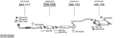 BOSAL SYS13259