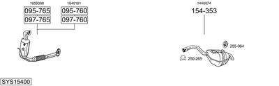 BOSAL SYS15400