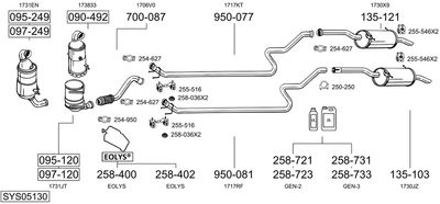 BOSAL SYS05130