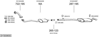 BOSAL SYS00650