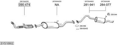BOSAL SYS10902