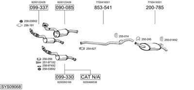 BOSAL SYS09068