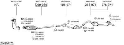 BOSAL SYS00173