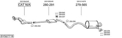 BOSAL SYS27719