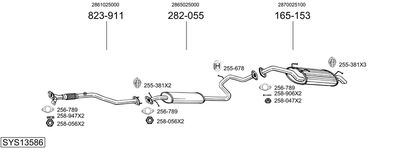 BOSAL SYS13586