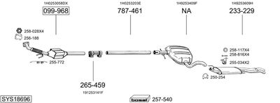 BOSAL SYS18696