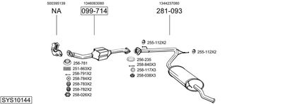 BOSAL SYS10144