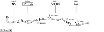 BOSAL SYS18167 BOSAL SYS18167
