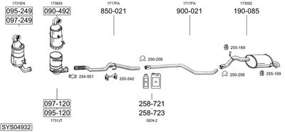 BOSAL SYS04932