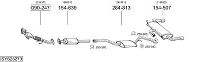 BOSAL SYS28270