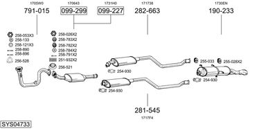 BOSAL SYS04733