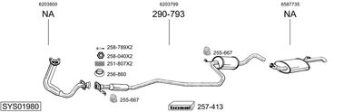 BOSAL SYS01980