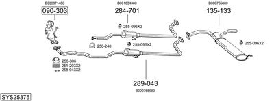 BOSAL SYS25375