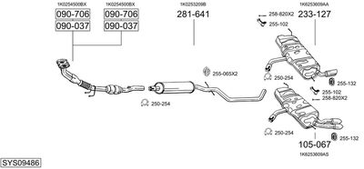 BOSAL SYS09486