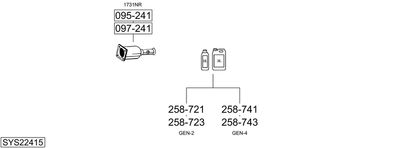 BOSAL SYS22415