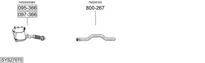 BOSAL SYS27070