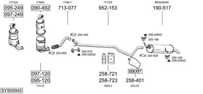 BOSAL SYS00945
