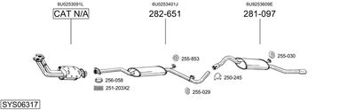 BOSAL SYS06317