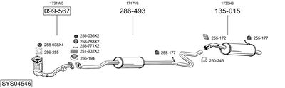 BOSAL SYS04546