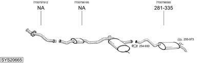 BOSAL SYS20665