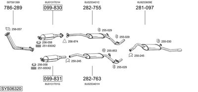 BOSAL SYS06320