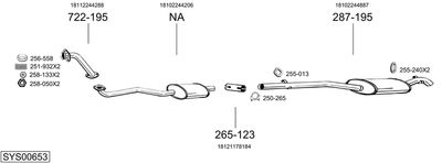 BOSAL SYS00653
