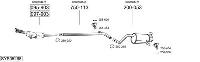 BOSAL SYS05268